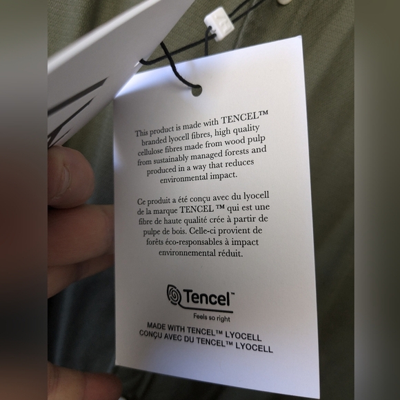 NWT Selected Homme Men Button Down Shirt Size 16.5 Green Color - Picture 4 of 11